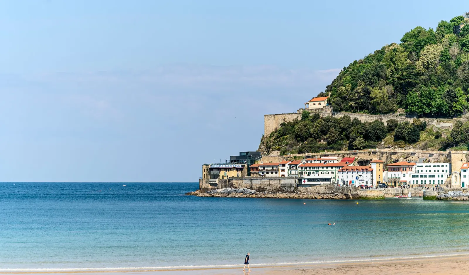 La baie de la Concha à Saint-Sébastien